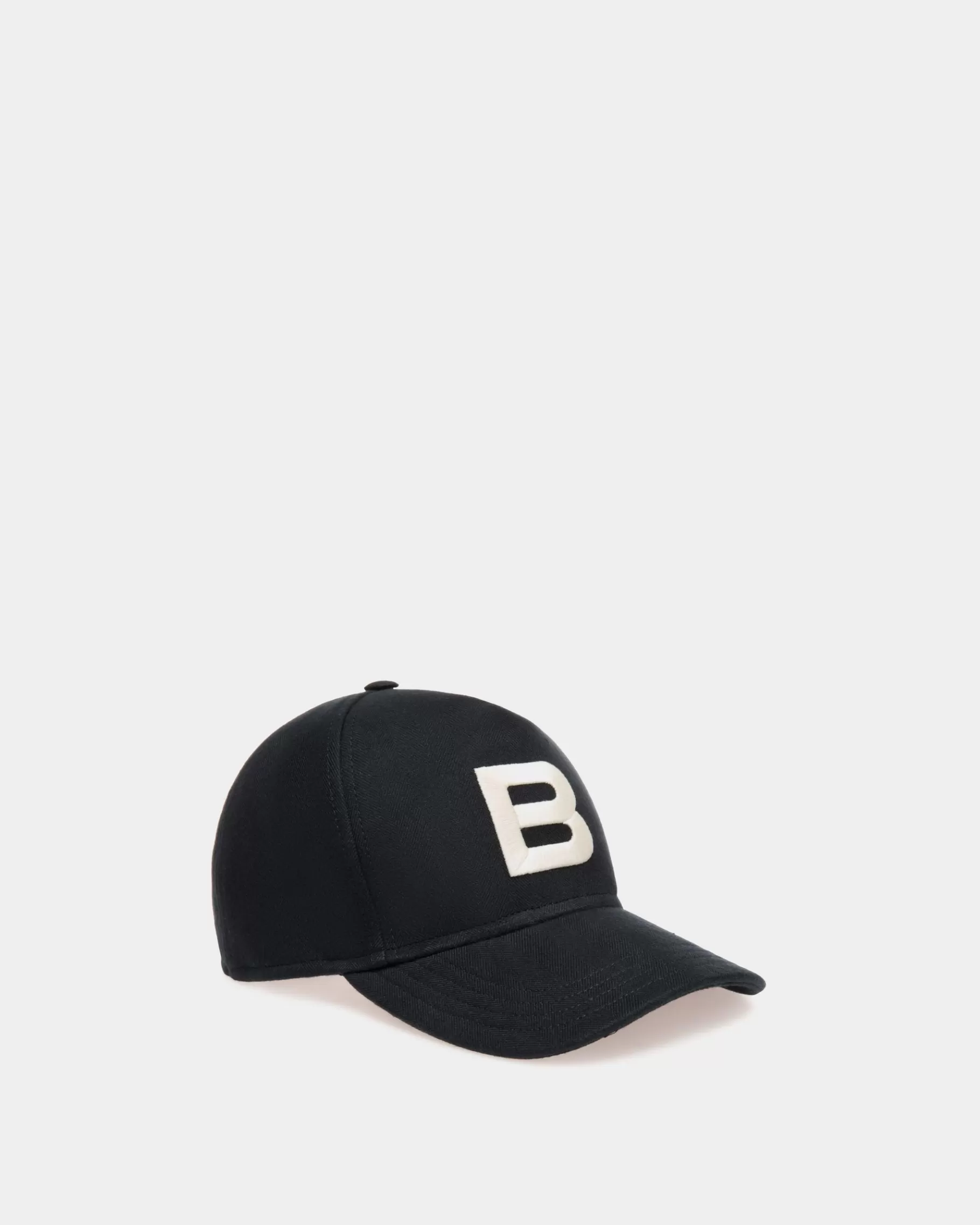 Gloves & Hats<Bally Adrien Brody Travel Collection Baseball Hat In Cotton Black