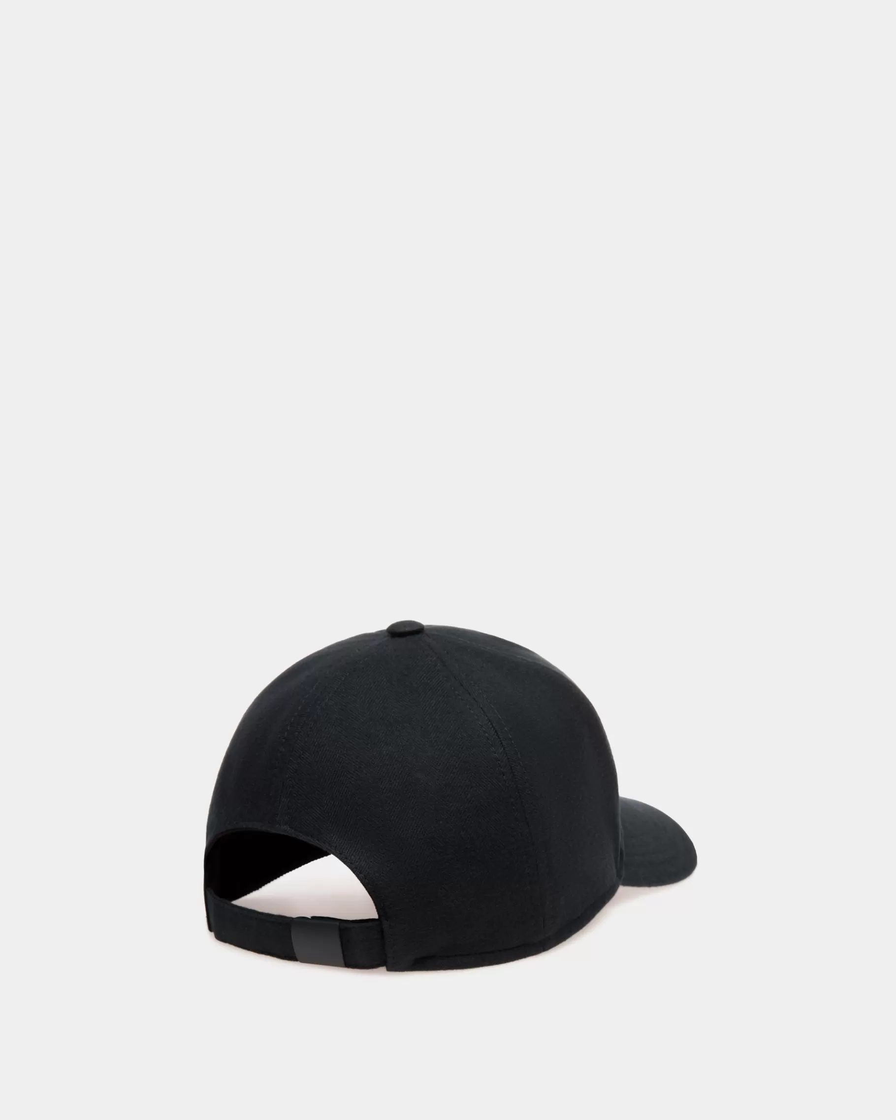 Gloves & Hats<Bally Adrien Brody Travel Collection Baseball Hat In Cotton Black