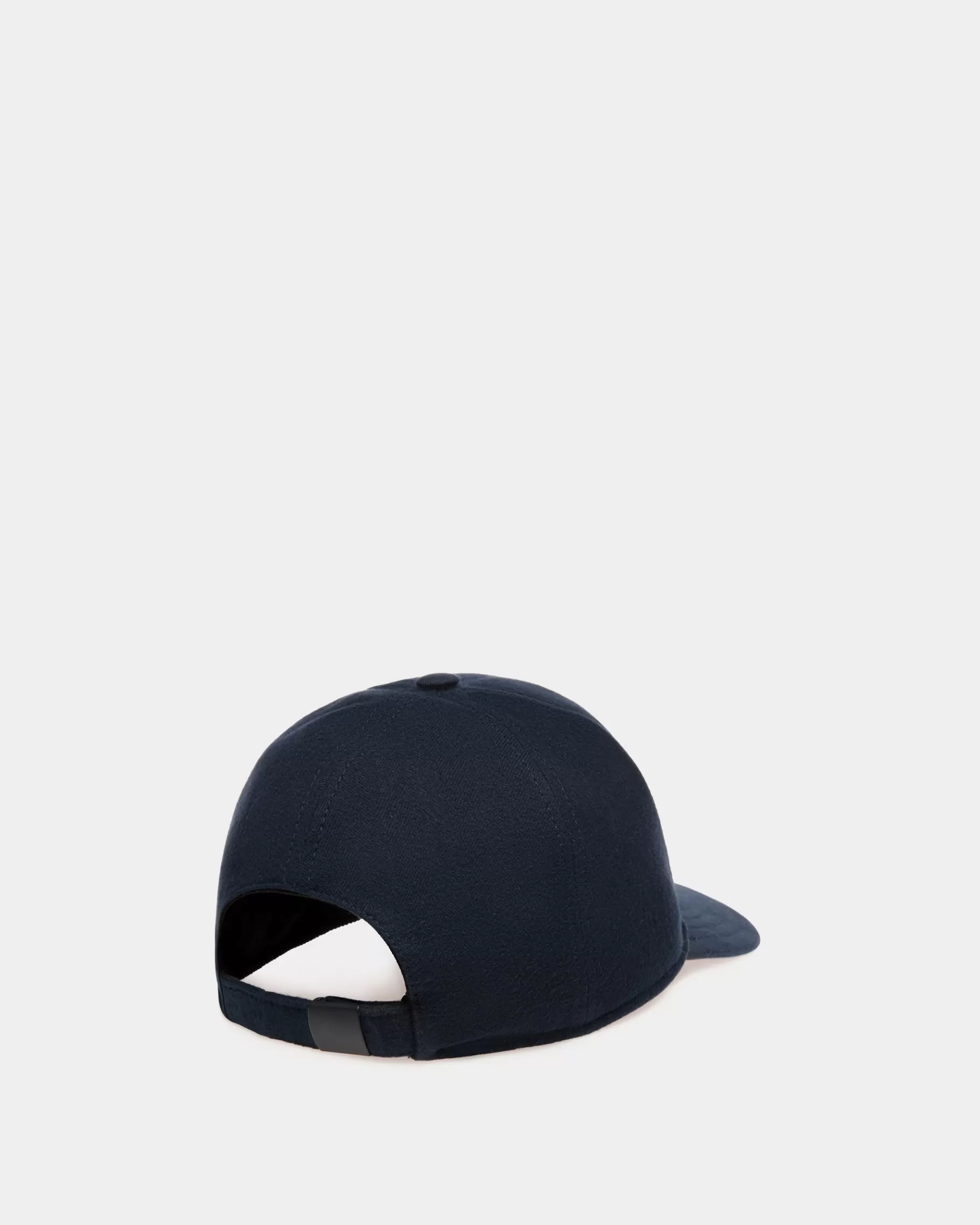 Gloves & Hats<Bally Adrien Brody Travel Collection Baseball Hat In Navy Cotton Blue