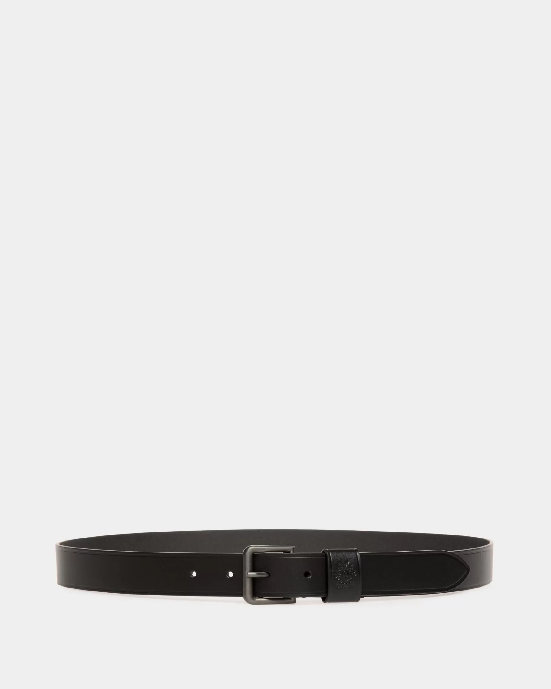 Belts<Bally Adrien Brody Travel Collection Belt In Leather Black