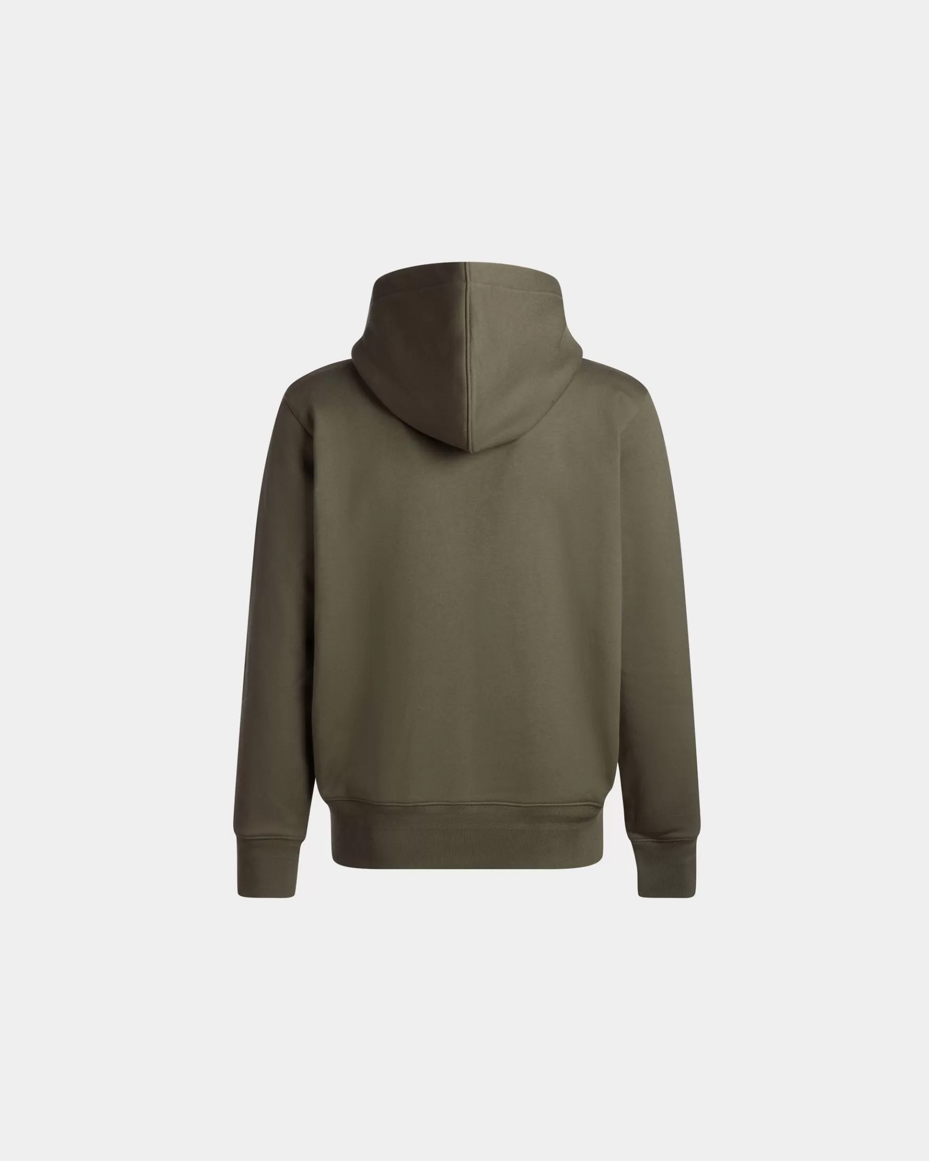 Tracksuits<Bally Adrien Brody Travel Collection Hoodie In Olive Cashmere Blend Green