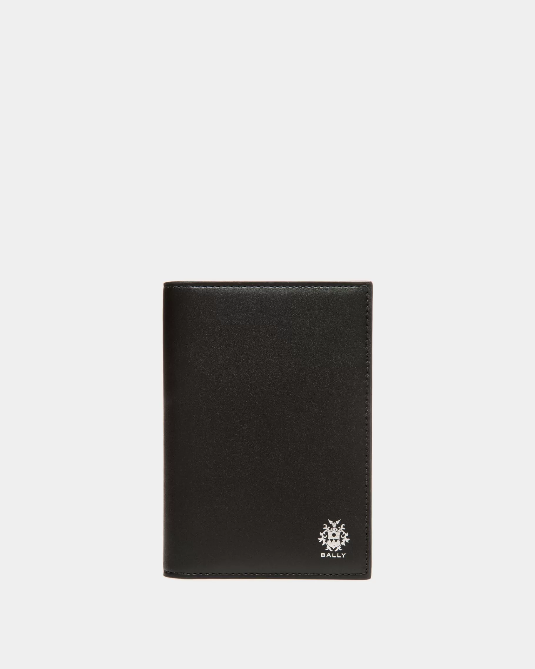 Small Accessories<Bally Adrien Brody Travel Collection Passport Case In And Yellow Leather Black