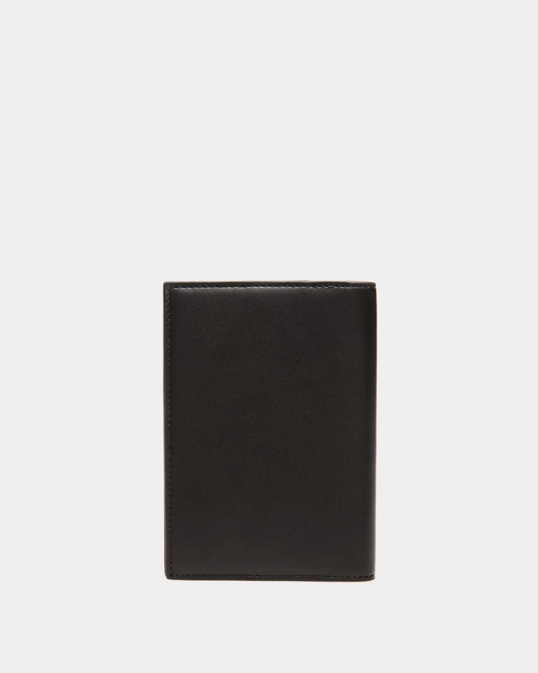 Small Accessories<Bally Adrien Brody Travel Collection Passport Case In And Yellow Leather Black