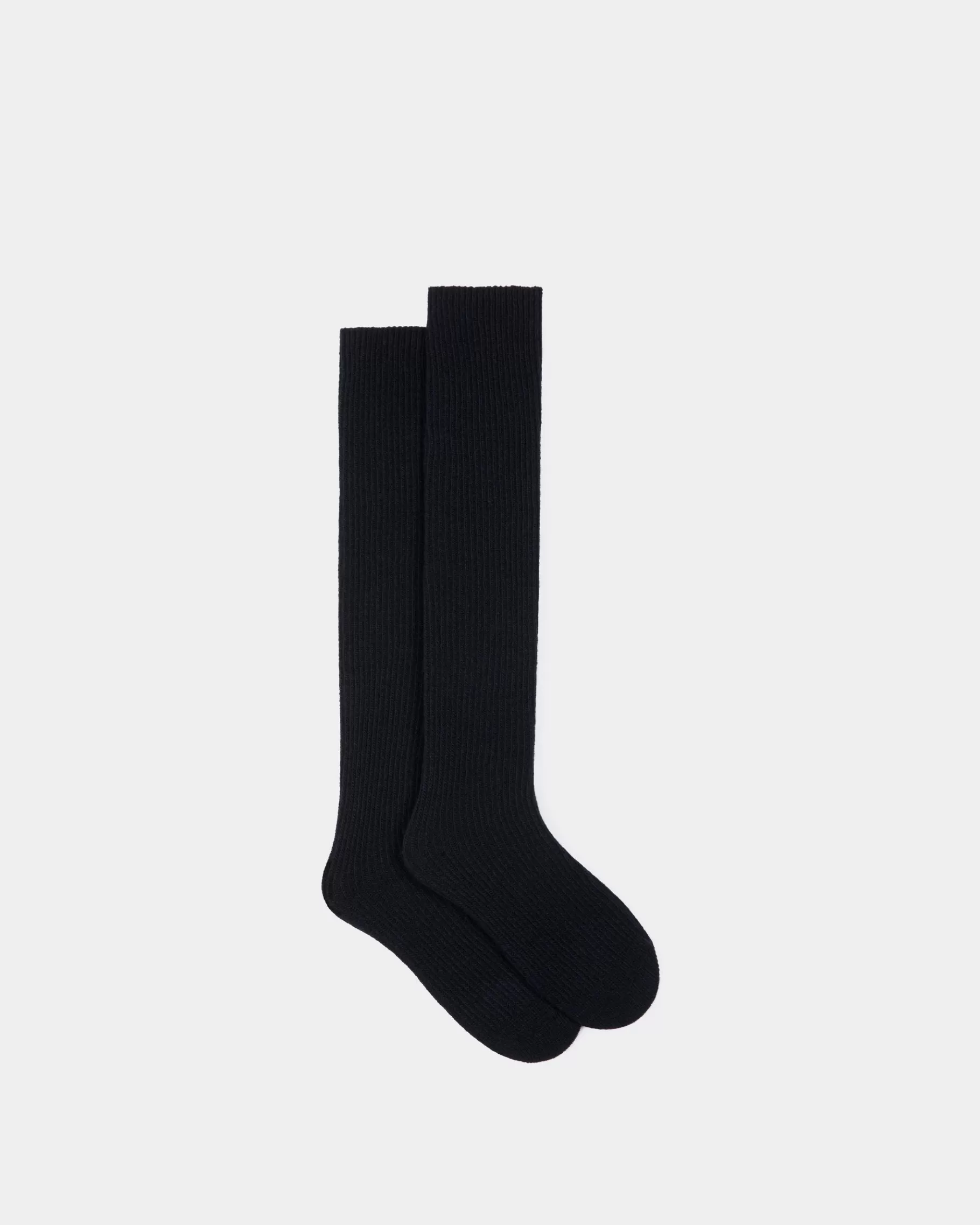 Socks<Bally Adrien Brody Travel Collection Socks In Navy Wool Blend Blue