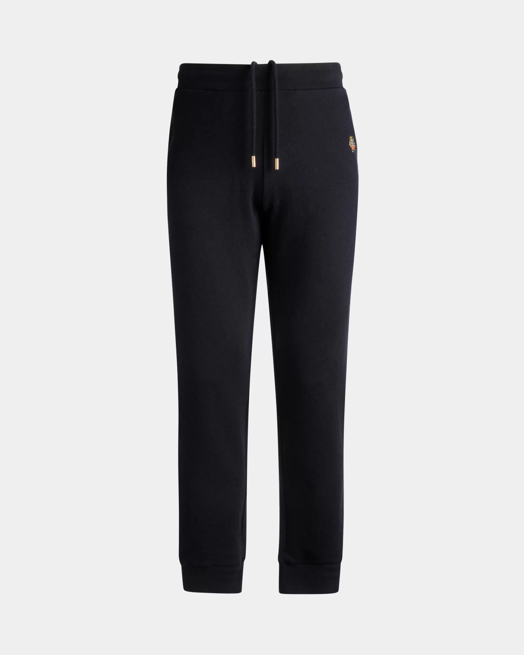 Tracksuits | Pants<Bally Adrien Brody Travel Collection Sweatpants In Navy Cashmere Blend Blue
