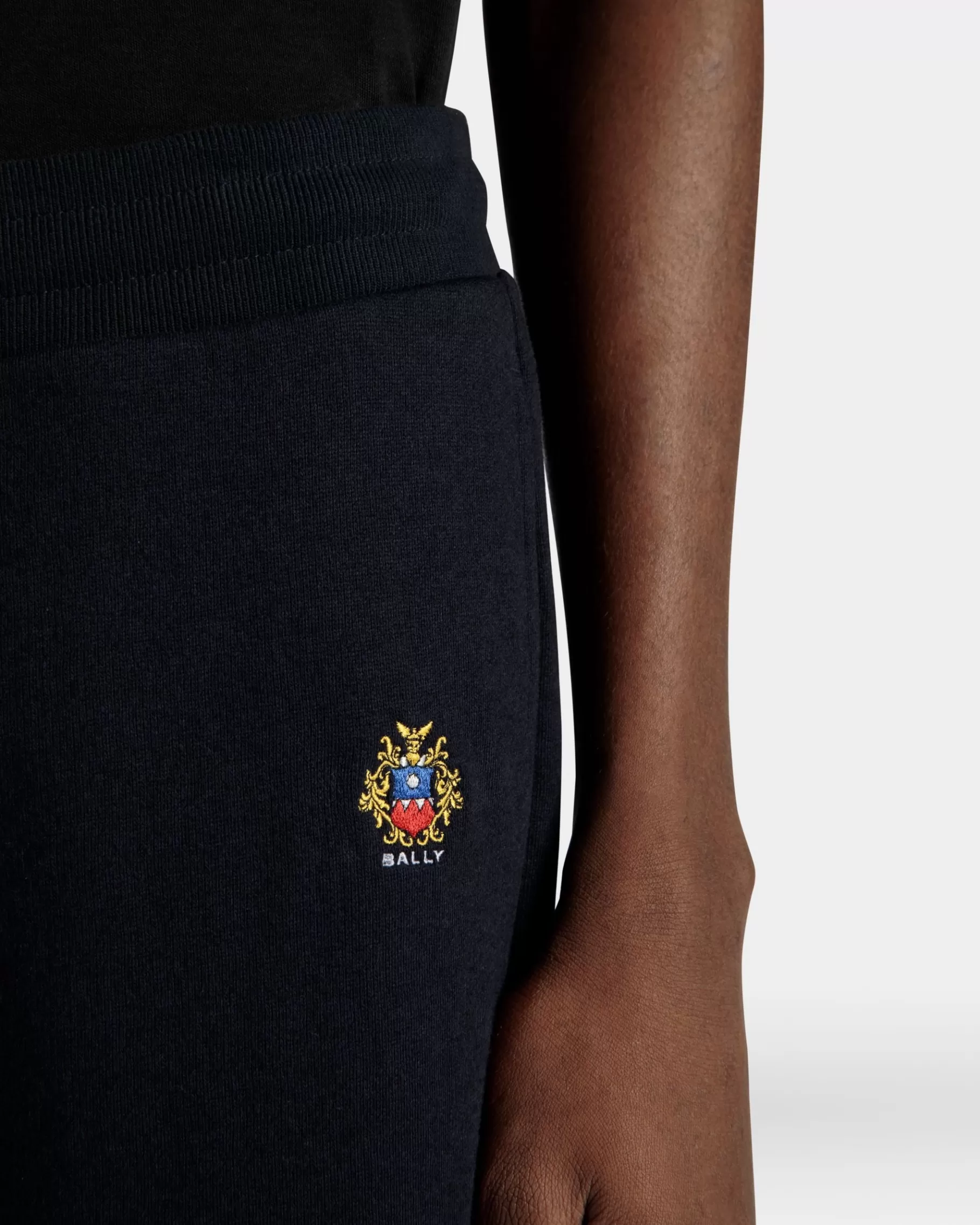 Tracksuits | Pants<Bally Adrien Brody Travel Collection Sweatpants In Navy Cashmere Blend Blue