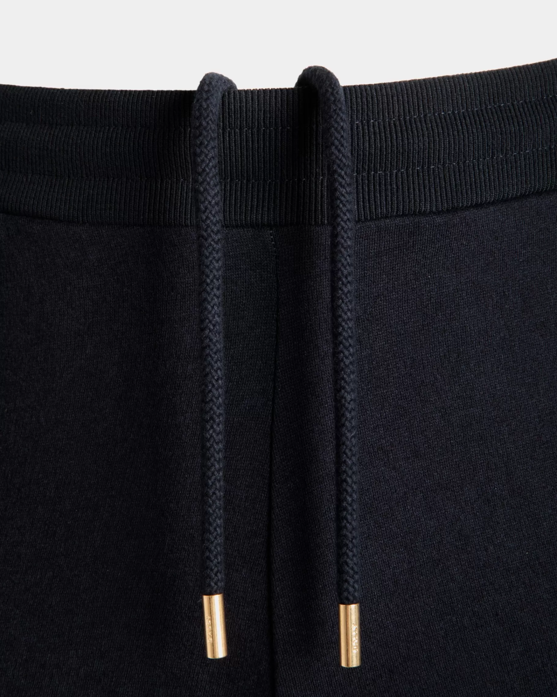 Tracksuits | Pants<Bally Adrien Brody Travel Collection Sweatpants In Navy Cashmere Blend Blue