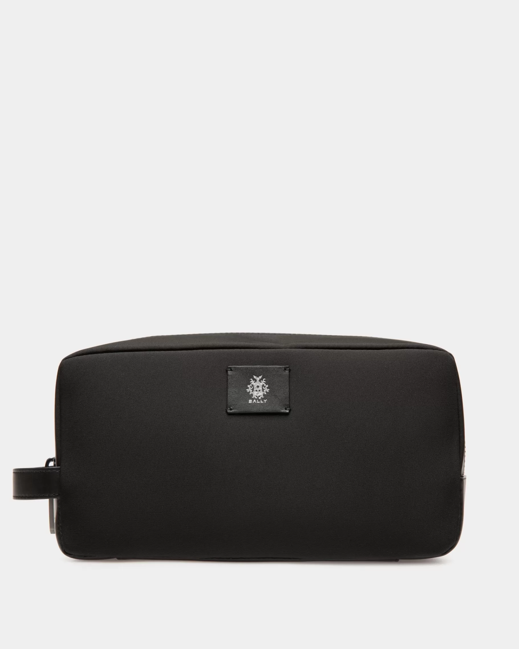 Small Accessories<Bally Adrien Brody Travel Collection Washbag In And Yellow Nylon Black