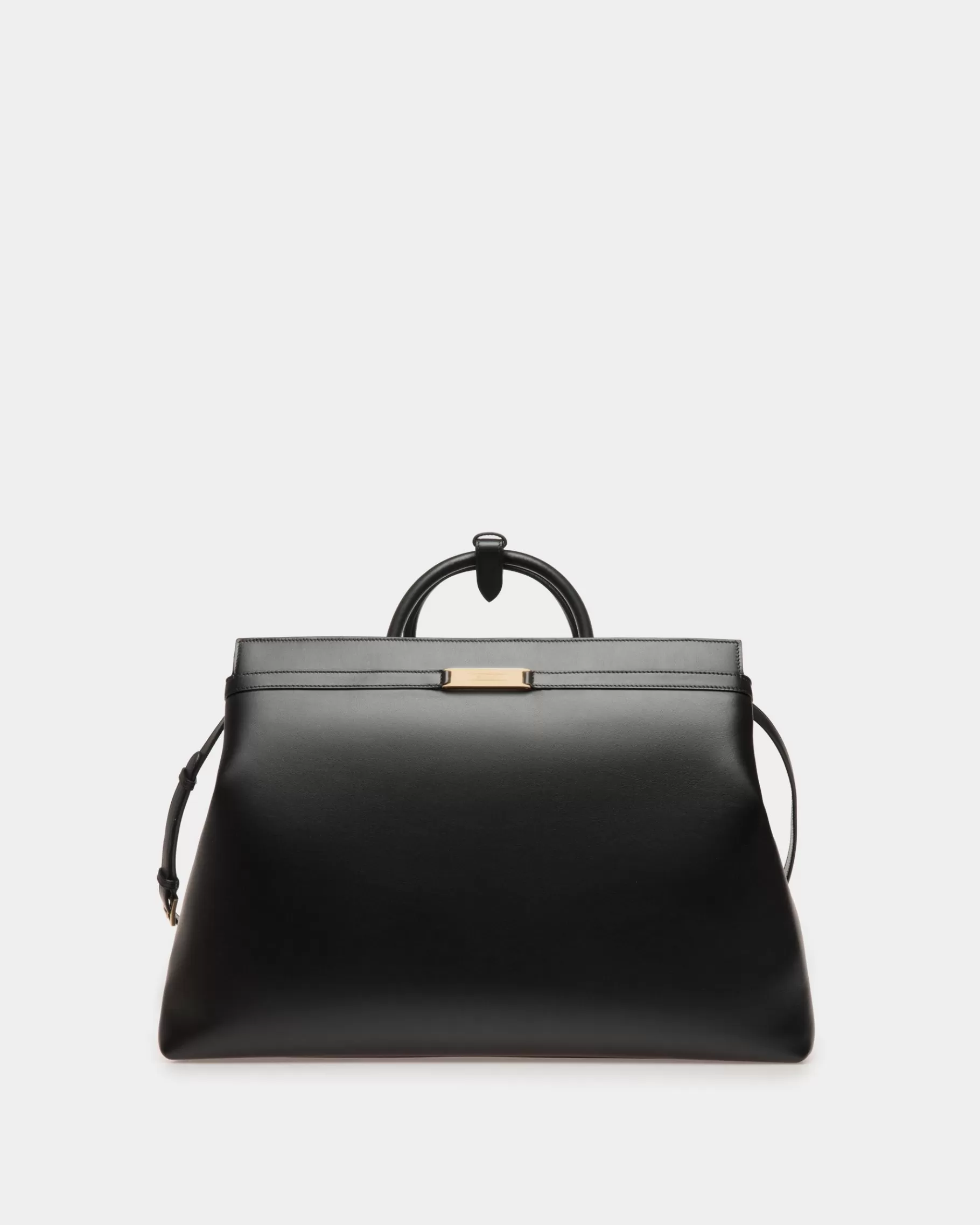 Travel Bags<Bally Deco Weekender in Leather Black