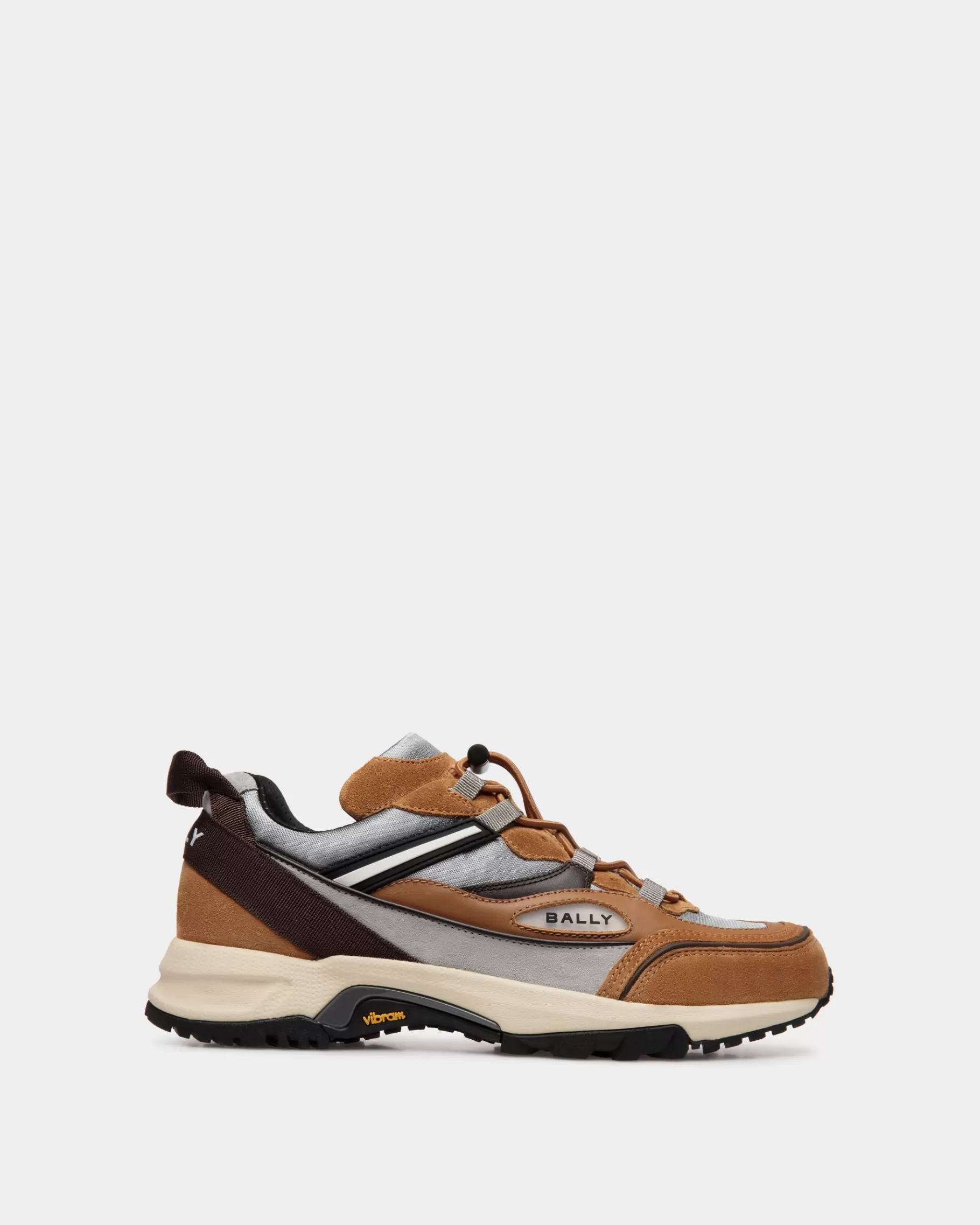 Sneakers<Bally Faster Sneaker In Leather and Nylon Multicolor