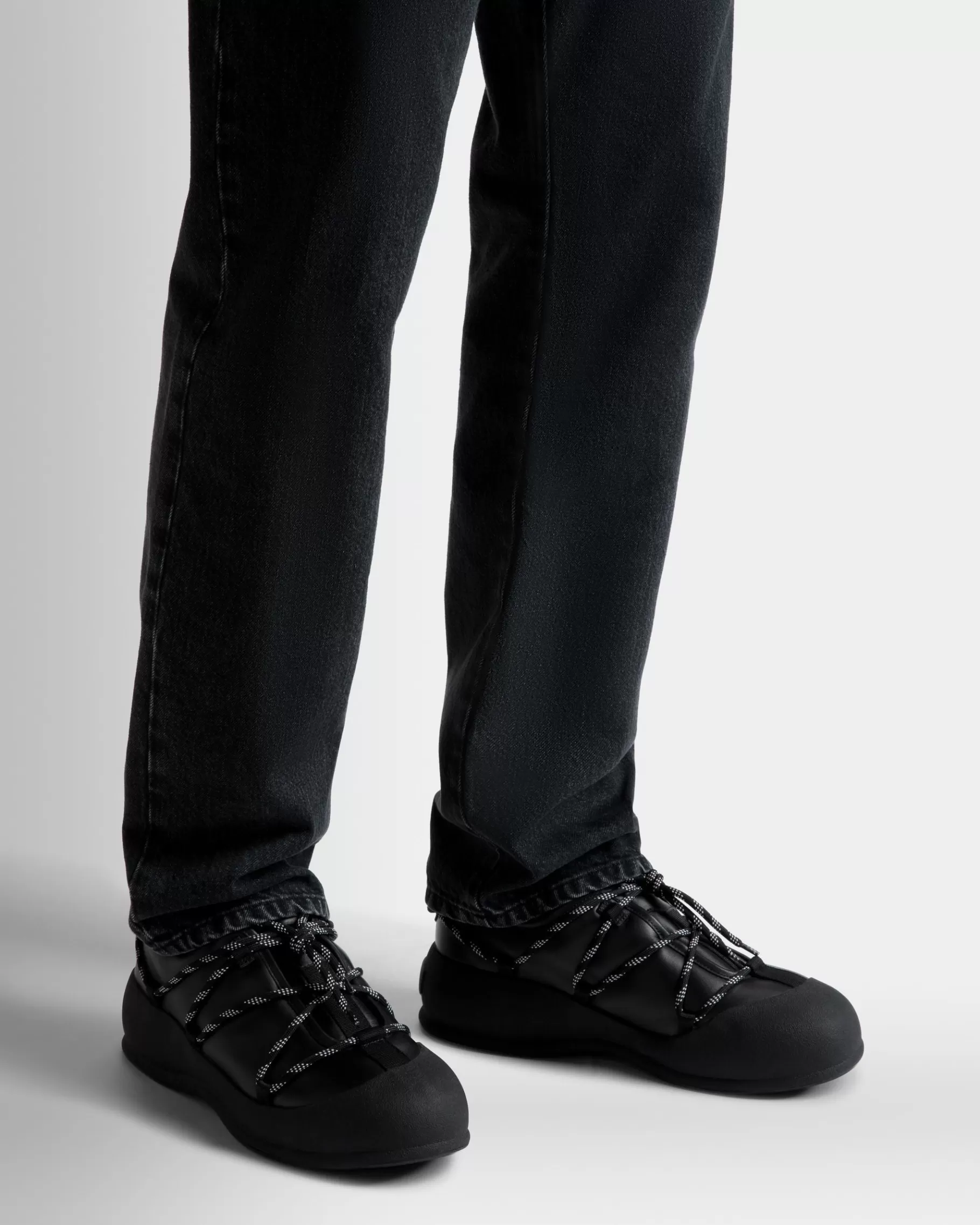 Boots & Ankle Boots<Bally Frei Snow Boots In Leather Black