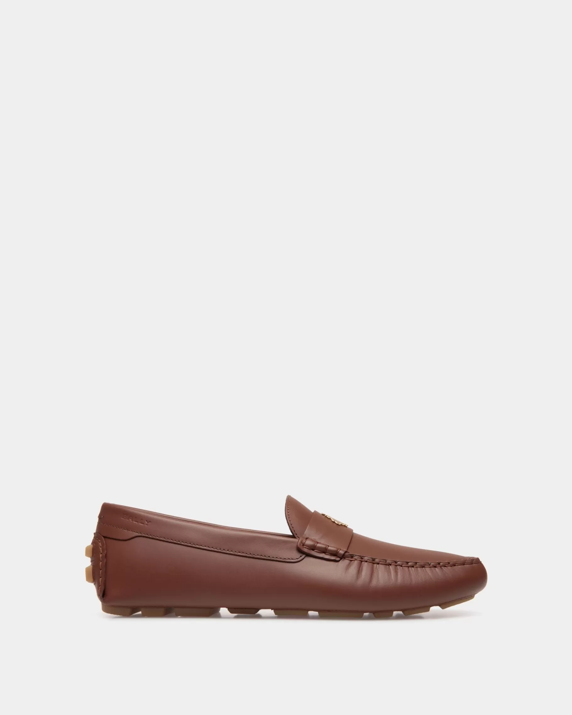 Drivers<Bally Kerbs Driver In Leather Brown