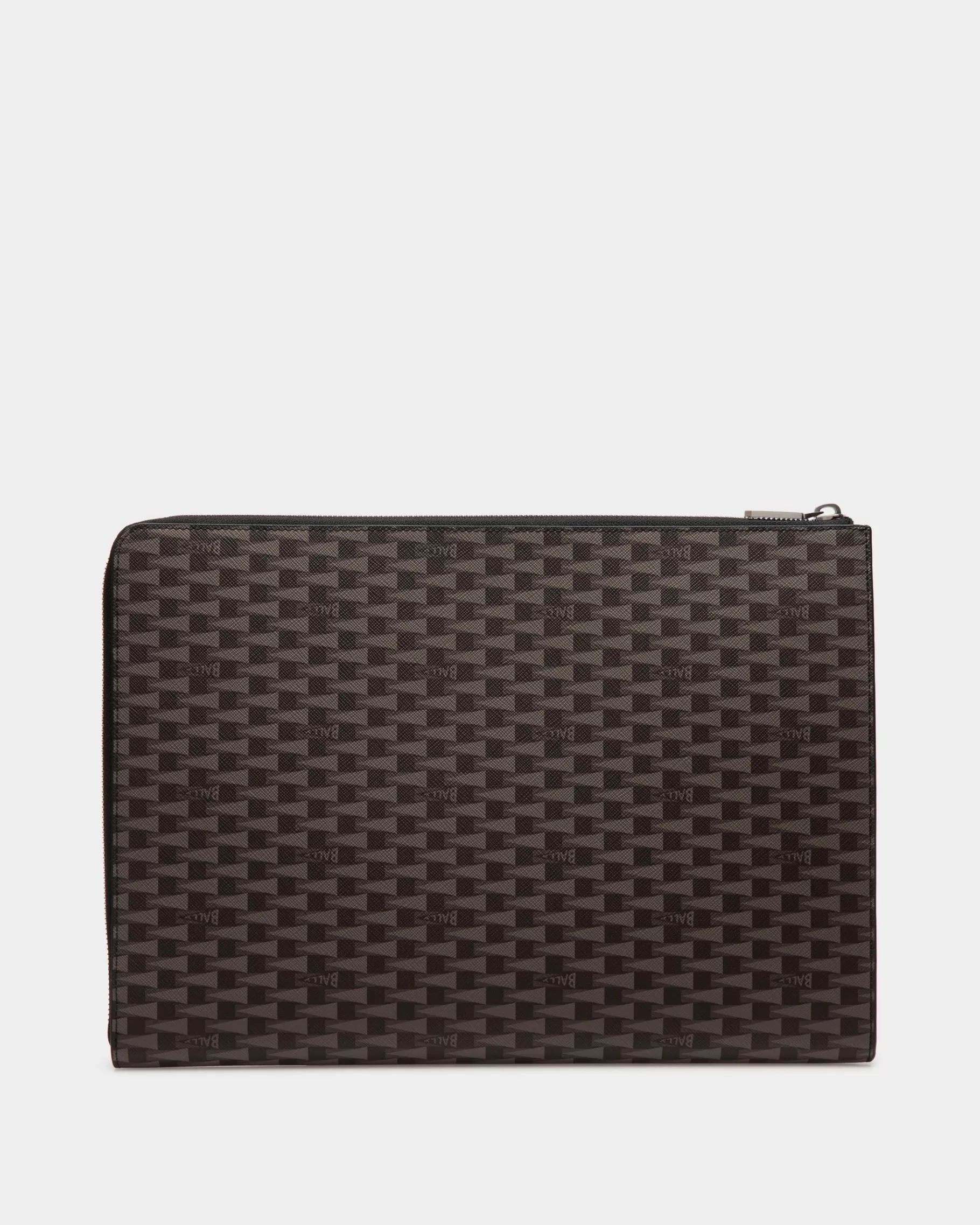 Small Accessories<Bally Pennant Tecnology Case in Pennant Motif Black
