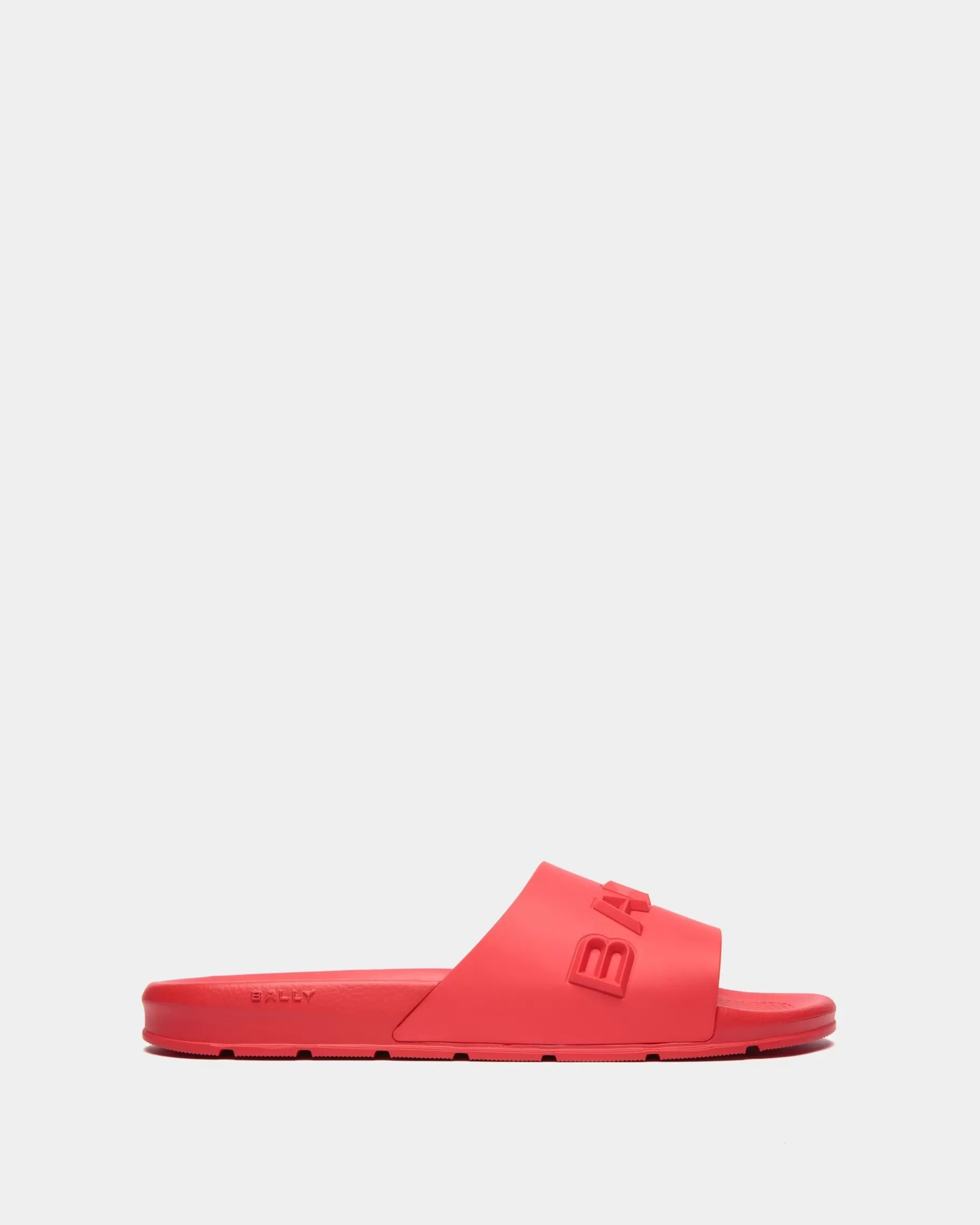 Sandals & Slides<Bally Seaside Sandal in Rubber Red