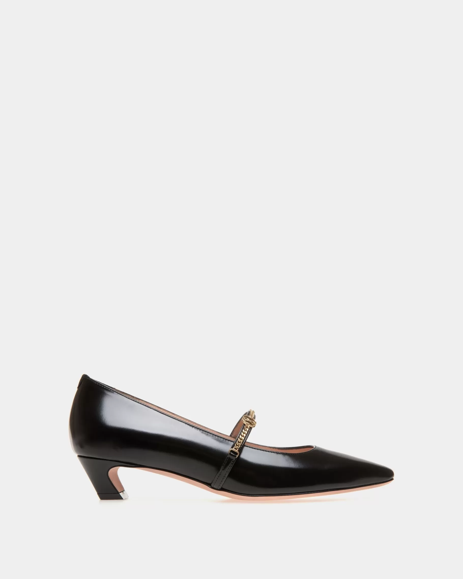 Pumps<Bally Sylt Mary-Jane Pump In Leather Black